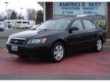 2008 Ebony Black Hyundai Sonata GLS #28759011