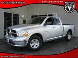 2010 Bright Silver Metallic Dodge Ram 1500 SLT Quad Cab #28801933