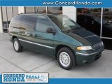 Deep Hunter Green Pearl Chrysler Town & Country in 1997