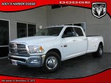 2010 Bright White Dodge Ram 3500 Big Horn Edition Crew Cab Dually #28801939