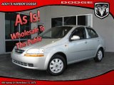 2004 Galaxy Silver Metallic Chevrolet Aveo LS Sedan #28801943