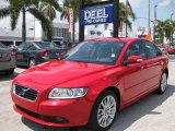 2010 Passion Red Volvo S40 2.4i #28801819