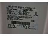 2004 F150 Color Code for Oxford White - Color Code: YZ