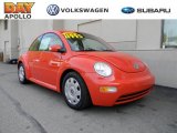2003 Sundown Orange Volkswagen New Beetle GL Coupe #28801966