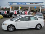 2010 Taffeta White Honda Civic LX Sedan #28802329