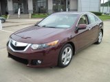 2010 Basque Red Pearl Acura TSX Sedan #28802350