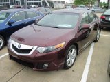 2010 Basque Red Pearl Acura TSX Sedan #28802351