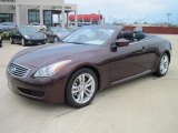 2010 Midnight Red Garnet Infiniti G 37 Convertible #28802356