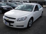 2008 White Chevrolet Malibu LS Sedan #28802034