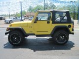 2006 Solar Yellow Jeep Wrangler X 4x4 #28802758