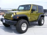 2007 Rescue Green Metallic Jeep Wrangler X 4x4 #28802589