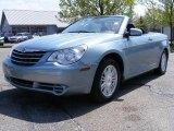 2009 Clearwater Blue Pearl Chrysler Sebring Touring Convertible #28874513