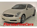 2005 Ivory Pearl Infiniti G 35 Coupe #28874675