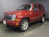2007 Inferno Red Crystal Pearl Jeep Liberty Limited 4x4 #28875020