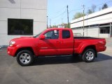 2007 Radiant Red Toyota Tacoma V6 TRD Sport Access Cab 4x4 #28875369