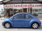 Blue Lagoon Metallic Volkswagen New Beetle in 2002