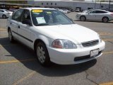 1998 Taffeta White Honda Civic LX Sedan #28937014