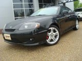 Obsidian Black Hyundai Tiburon in 2005