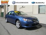 2009 Newport Blue Pearl Subaru Legacy 2.5i Sedan #28936549