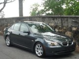 2008 Platinum Grey Metallic BMW 5 Series 535i Sedan #28936569