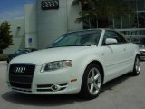 2007 Ibis White Audi A4 3.2 quattro Cabriolet #28936431