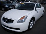 2009 Winter Frost Pearl Nissan Altima 2.5 S Coupe #28936756