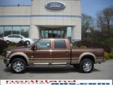 2011 Golden Bronze Metallic Ford F350 Super Duty King Ranch Crew Cab 4x4 #28936479