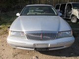 Silver Frost Pearl Metallic Lincoln Continental in 1996
