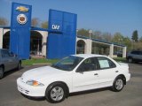 2001 Bright White Chevrolet Cavalier LS Sedan #29004647