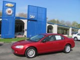 2002 Inferno Red Pearl Chrysler Sebring LX Sedan #29004648