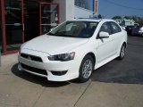 2010 Wicked White Metallic Mitsubishi Lancer ES #29005047