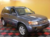 2007 Bluestone Metallic Toyota Highlander Hybrid 4WD #29005053