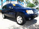 2001 Patriot Blue Pearl Jeep Grand Cherokee Limited 4x4 #29004530