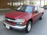 2006 Cherry Red Metallic Chevrolet Colorado LS Extended Cab #29005181