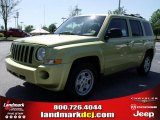 2010 Jeep Patriot Optic Green Metallic