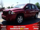 2010 Inferno Red Crystal Pearl Jeep Compass Sport #29004718