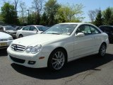 2007 Arctic White Mercedes-Benz CLK 350 Coupe #29004563