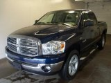 2008 Patriot Blue Pearl Dodge Ram 1500 Big Horn Edition Quad Cab 4x4 #29064607