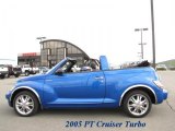 2005 Electric Blue Pearl Chrysler PT Cruiser Touring Turbo Convertible #29064862