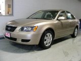 2007 Golden Beige Hyundai Sonata GLS #2904963