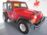 2005 Flame Red Jeep Wrangler SE 4x4 #29097195