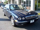 Indigo Blue Metallic Jaguar XJ in 2006