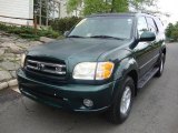2001 Imperial Jade Mica Toyota Sequoia Limited 4x4 #29097707