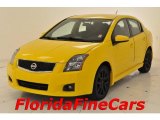 2008 Solar Yellow Nissan Sentra SE-R #29137539
