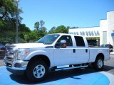 2011 Oxford White Ford F250 Super Duty XLT Crew Cab 4x4 #29137562