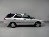 2001 Silky Silver Metallic Suzuki Esteem GLX Wagon #2904946
