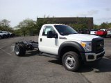 2011 Oxford White Ford F450 Super Duty XL Regular Cab 4x4 Chassis #29137590
