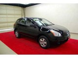 2009 Wicked Black Nissan Rogue S #29137602
