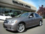 2008 Platinum Graphite Infiniti M 35x AWD Sedan #29137774