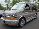 2008 Sandstone Metallic Chevrolet Express 1500 Passenger Conversion Van #29138231